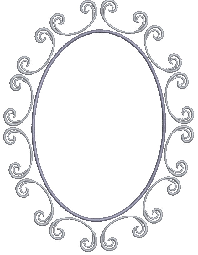 Matriz de matriz Matriz De Bordado Moldura G 276